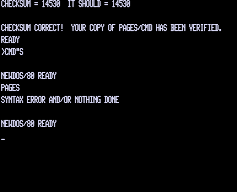 Screen shot